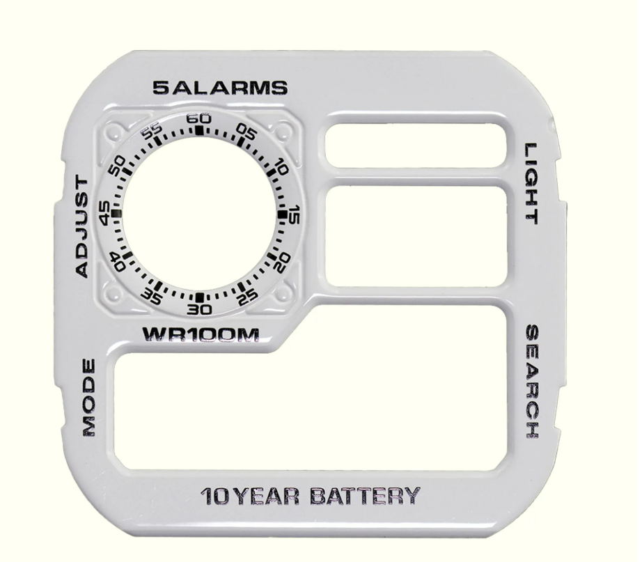 Casio Royale ae1200 Faceplate White
